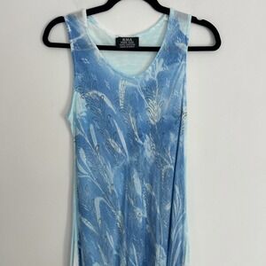 Women's One Size Summer Sleeveless Beach Dress/Swim Cover-Up Loungewear‎